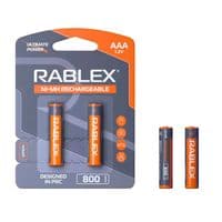 Акумулятор Rablex AAA (R03) 800mAh 2 шт.