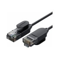 Патч-корд 3м, U/UTP CAT 6A Copper Ethernet Cable тонкий(діаметр 2.8мм) NW122 Black Ugreen (70653)