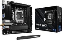 Mатеринська плата s1851 Intel B860 2xDDR5 DP/HDMI  2xM.2 2.5+GbE LAN mATX  B860I WIFI