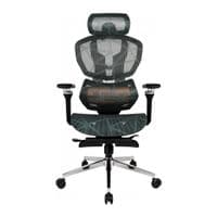 Кресло игровое GT Racer X-7002 Black/Black/Green (X-7002 Black/Black/Green (Massage))