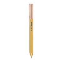 Ручка гелевая Buromax автоматическая PRESTIGE GOLD, 0,5 мм, синие чернила, абрикосовая (BM.83101-11)
