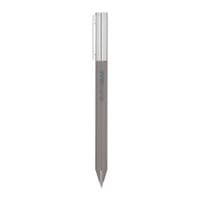 Ручка гелевая Buromax автоматическая PRESTIGE SILVER, 0,5 мм, синие чернила, темно серая (BM.83102-09)