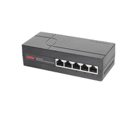 4х портовий Gigabit Smart PoE комутатор ONV-H3054PEBS, 4хРоЕ 1000Мбіт + 1хUplink 1000Мбіт, IEEE802.3af / at, потужність 65Вт, пластик