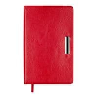 Тижневик Buromax недатований SALERNO, A6, червоний, 336 сторінок (BM.26030-05)