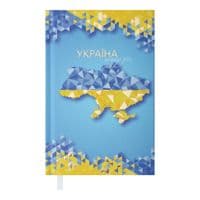 Тижневик Buromax недатований UKRAINE, A6, світло-синій, 288 сторінок (BM.2609-30)