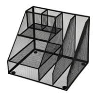 Підставка для дрібниць Buromax 310 x 255 x 255 мм, металева, чорна (BM.6244-01)