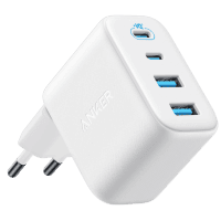 мережева зарядка ANKER Zolo Charger - 50W, 2xUSB-C & 2xUSB-A (Біла)