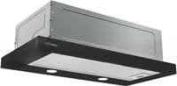 Вытяжка ARDESTO телескопическая HT-F700MBL, 60см, 450м3ч, металл, 2х1Вт LED, кнопочное, черный