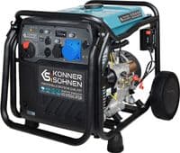 Генератор бензиновий інверторний Konner&Sohnen KS 8100iE ATSR, 230В, 8.5кВт, АВР(ATS), електростартер, 68кг