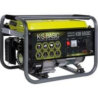 Генератор бензиновий Konner&Sohnen Basic KSB 6500C, 230В, 5.5кВт, ручний стартер, 66.6кг