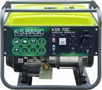 Генератор бензиновий Konner&Sohnen Basic KSB 70C, 230В, 5-5.5кВт, ручний стартер, 66.6кг