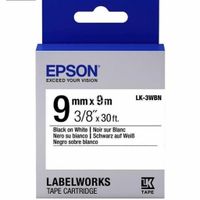 Картридж с лентой Epson LK3WBN принтеров LW-300/400/400VP/700 Std Blk/Wht 9mm/9m
