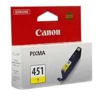 Картридж Canon CLI-451 Yellow PIXMA MG5440/ MG6340 (6526B001)