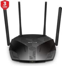 Маршрутизатор MERCUSYS MR80X AX3000, 3 порта GE LAN, 1 порт GE WAN