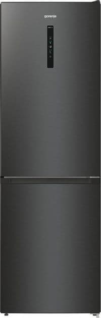 Холодильник Gorenje NRK619EABXL4 с нижн. мороз. камерой, 185х60х60см, 2 дв., Х-204л, М-96л, A+, NoFrost Plus, Fresh zone, черный