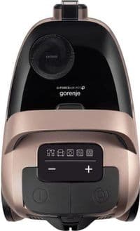 Пилосос Gorenje контейнерний, 850Вт, конт пил -3.3л, HEPA, VCE08G6AEGO (744205), телескоп трубка, сенсорне упр, бронзовий