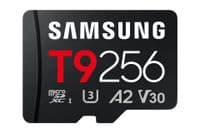 Карта памяти SAMSUNG MICRO SDXC T9 256GB, U3, V30, A2 до 200 Мб/с