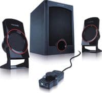 Акустична система MICROLAB M-111 2.1, 12W, mini-jack, чорний