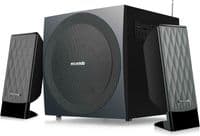 Акустична система MICROLAB M-300U 2.1, 38W, mini-jack/USB/SD/FM, чорний