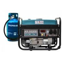 Генератор газобензиновый инверторный Konner&Sohnen KS 3000iG S, 230В, 3.0-3.3кВт, ручной стартер, 22.5кг