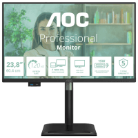 Монитор TFT AOC 23.8" 24P4CV PS FHD 120Hz HDMI DP USB-C RJ-45 Pivot USB MM Black
