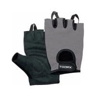 Рукавички для фітнесу Toorx замшеві з мікросіткою M Neri/Grig (AHF-028) (932138)