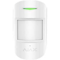 Датчик руху та розбиття скла Ajax CombiProtect, Jeweler, бездротовий, білий