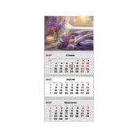 Календарь Axent настенный квартальный 2027 год 3 пр. Hygge 1 (8803-27-22-A)