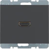 HDMI-розетка, антрацит, K.1