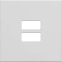 Накладка для розеток USB Gallery, белая