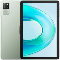 Blackview Tab 60 Pro LTE 10.1-дюймовий HD+IPS 800x1280 60Hz 8GB/128GB, восьмиядерний T606 1.6GHz Камера Фронтальна 5MP Задня 8MP Акумулятор 7700mAh + зарядний пристрій USB Type-C Кабель SIM-картранір Плівка Чохол Android 15 Водорості зелений