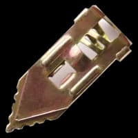 Дюбель для гіпсокартону APRO Gold 12х30 цинк жовтий (пач. 50 шт.)