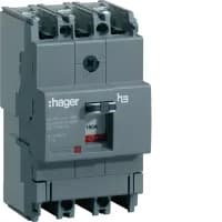 Автоматический выключатель x160, In=160А, 3п, 18kA, Тфикс./Мфикс. HDA160L