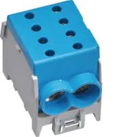 Модульная вводная 1-полюсная клема 2x70²/2x50², 160А, синяя