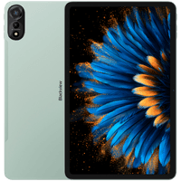 Blackview MEGA 2 SET LTE 12-дюймовий FHD+IPS 1200x2000 60Hz 6GB+256GB Unisoc T615 Octa-core 1.6GHz Камера Фронтальна 8MP Задня 16MP 9000mAh+Зарядка 18W Швидка / Кабель Плівка Чохол Стилус Миша Клавіатура EN Netflix HD Android 15 Мохово-зелений