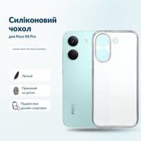 Чохол до мобільного телефона BeCover Silicone Poco X8 Pro Transparent (716019)