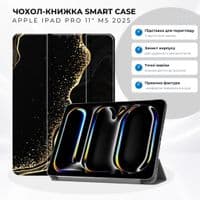 Чохол до планшета BeCover Smart Case Apple iPad Pro 11" M5 2025 Black Abstraction (715971)