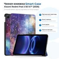 Чохол до планшета BeCover Smart Case Xiaomi Redmi Pad 2 SE 9.7" (2026) Space (715839)