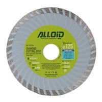 Круг відрізний Alloid алмазний, Turbo Wave, 125мм (DS-7125TW)