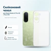 Чохол до мобільного телефона BeCover Silicone Xiaomi Redmi A7 Pro 4G / Poco C81 Transparent (716023)