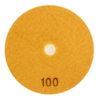 Круг зачистний Alloid алмазний, шліфувальний, на липучці, 100мм, зерно 100 (DD-100100)