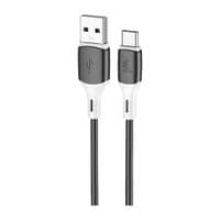 Кабель USB AM - Type-C, 1 м, Black, Wibrand Mamba, 3A (WI.DC/MA1B-UC)