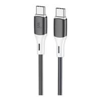 Кабель Type-C - Type-C, 1 м, Black, Wibrand Mamba, 60 Вт, 3A (WI.DC/MA1B-CC)