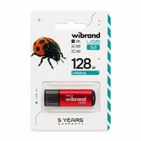 Флеш накопичувач USB 128Gb Wibrand Ladybug, Red, USB 3.2 Gen 1 (WI3.2/LB128P10S)