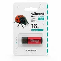 Флеш накопичувач USB 16Gb Wibrand Ladybug, Red, USB 3.2 Gen 1 (WI3.2/LB16P10S)