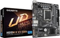 Материнська плата GIGABYTE H610M H V3 DDR4 s1700 H610 2xDDR4 HDMI D-Sub mATX