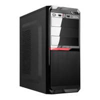 Комп'ютерний корпус LP 2111 - 400W 8 см Black Case Chassis cover 2xUSB2.0, 1xUSB3.0 Уцінка!