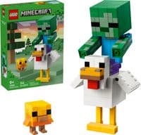 Конструктор LEGO Minecraft Курячий Жокей (21582)