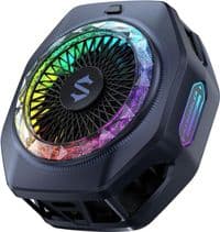 Кулер для смартфона Black Shark FunCooler 5 Pro, Black, 35 Вт, до 35 дБ, до 7500 об/хв, RGB підсвічування, MagSafe, Type-C, 83 г (BHR08BRCN)