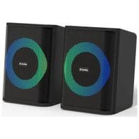 Колонки ColorWay "PulseRing 2.0", Black, 6 Вт (2x3 Вт), 3.5 мм, RGB підсвічування, живлення від USB (1.35 м) (CW-SPU04BK)